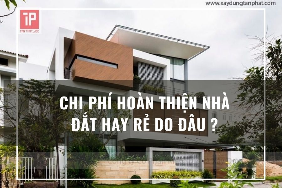 Chi phí hoàn thiện nhà