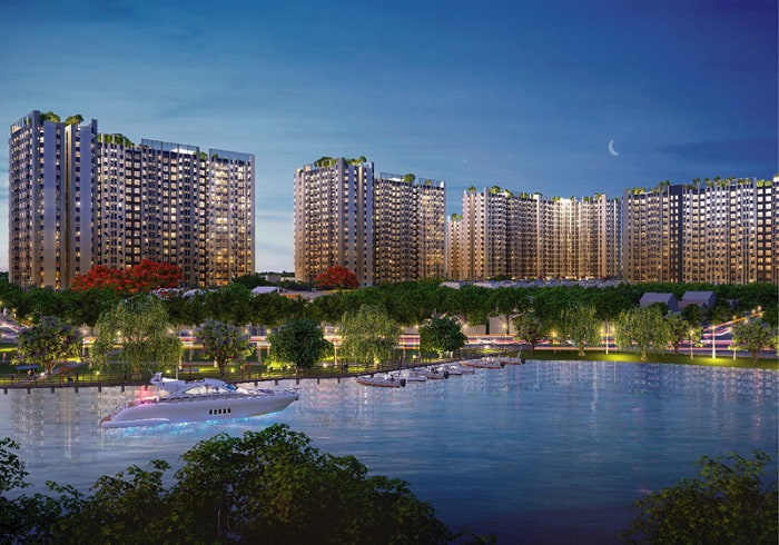 phong thuỷ biệt thự ở Geleximco