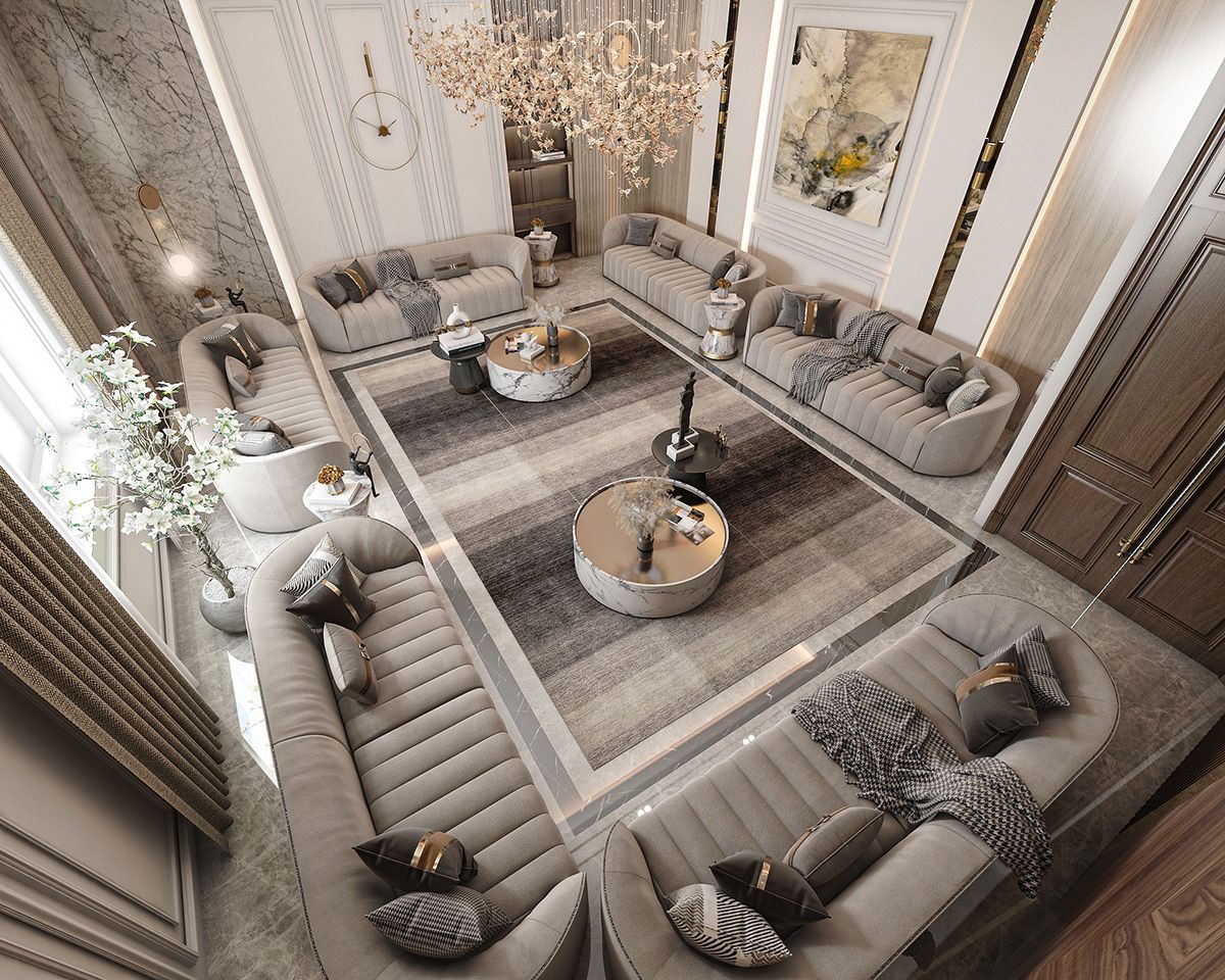 Phong Khach Tan Co Dien Dep 13