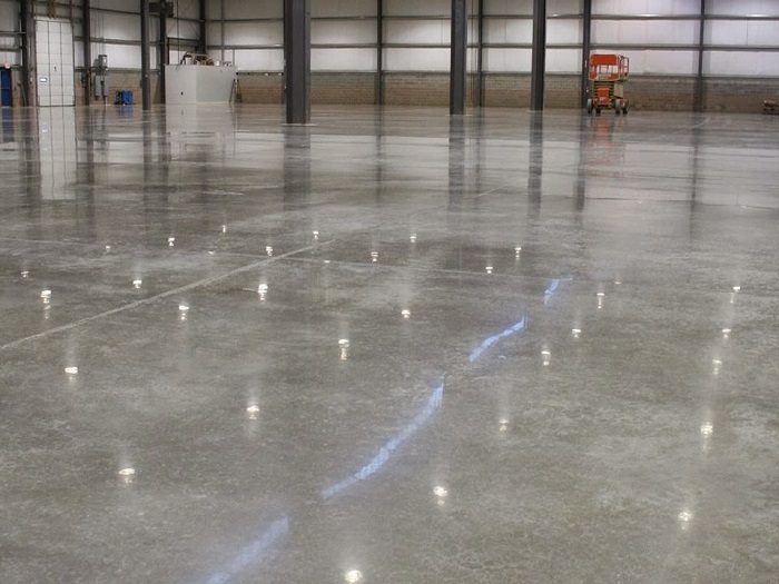 công nghệ làm sàn bê tông mài