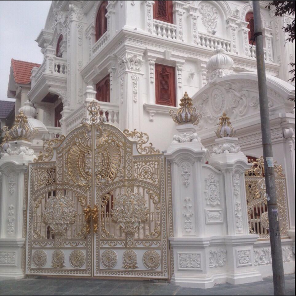 Bộ Sưu Tập Các Mẫu Cổng Nhôm đúc Hà Nội đẹp Nhất