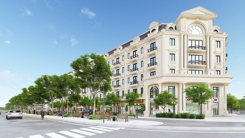 hoàn thiện shophouse